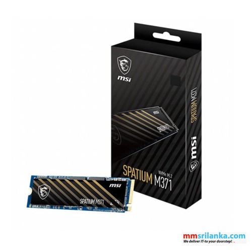 MSI SPATIUM M371 500GB NVMe M.2 SOLID STATE DRIVE (3Y)